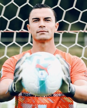 Pemain US Cremonese Emil Audero. (Instagram @uscremonese)